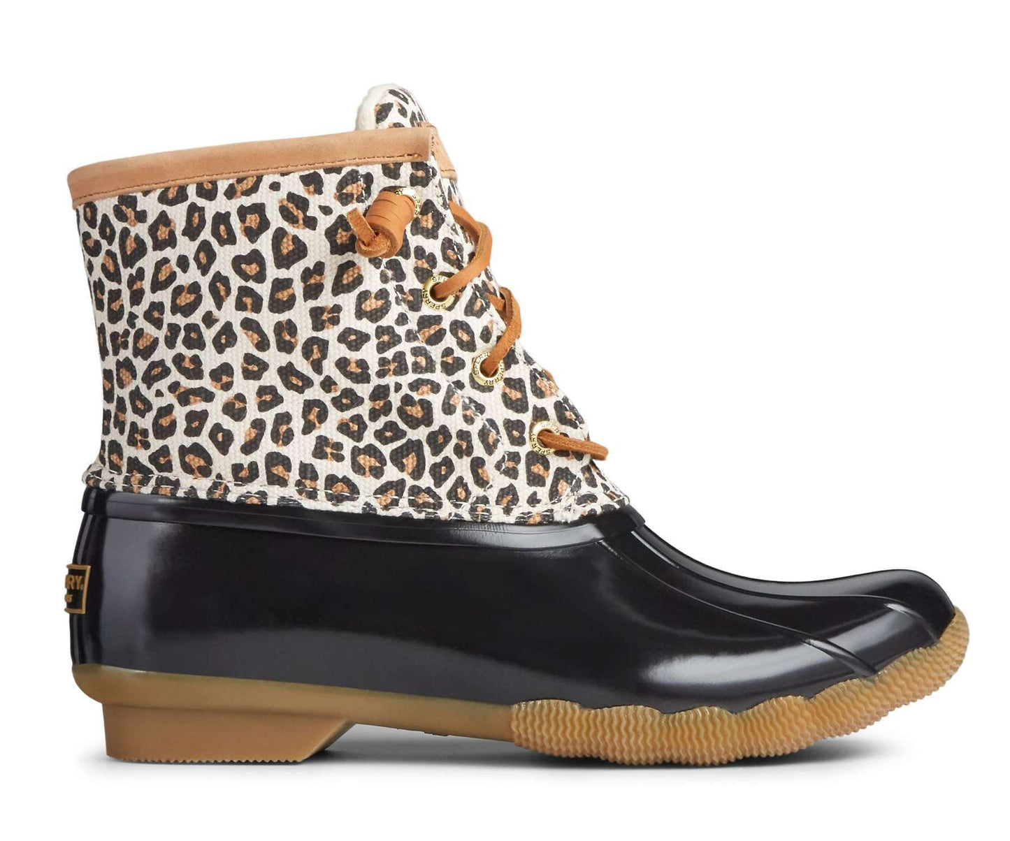 Sperry Women's Saltwater Animal Print Duck Boot