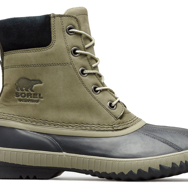 SOREL Men's Cheyanne II Waterproof Insulated Winter Boot (Nori/Black)