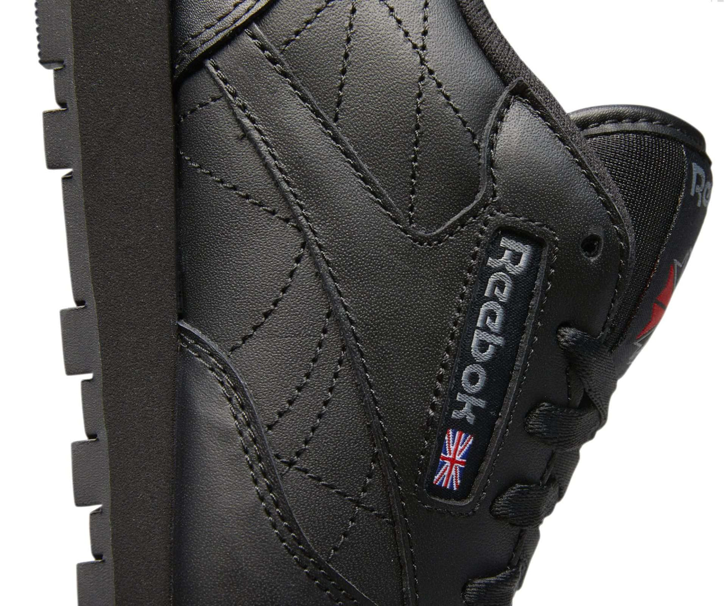 Reebok Women's Classic Leather Shoes 3912 Blk