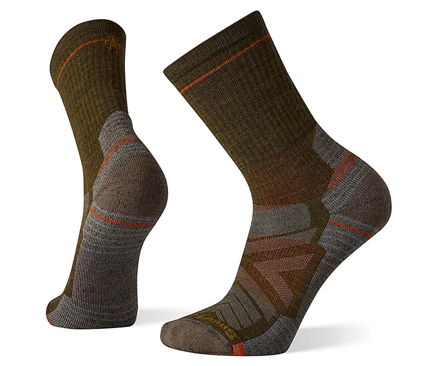 Smartwool Hike Light Cushion Crew Socks - Military Olive (SW001614-D11 0822)