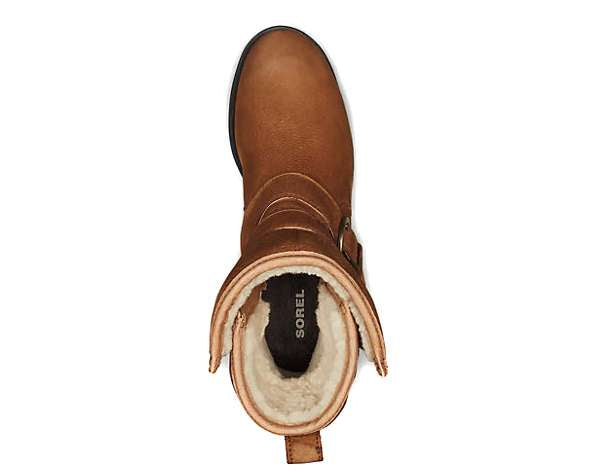 Phoenix Moto Cozy Shearling Boot #NL3411-224 Brown