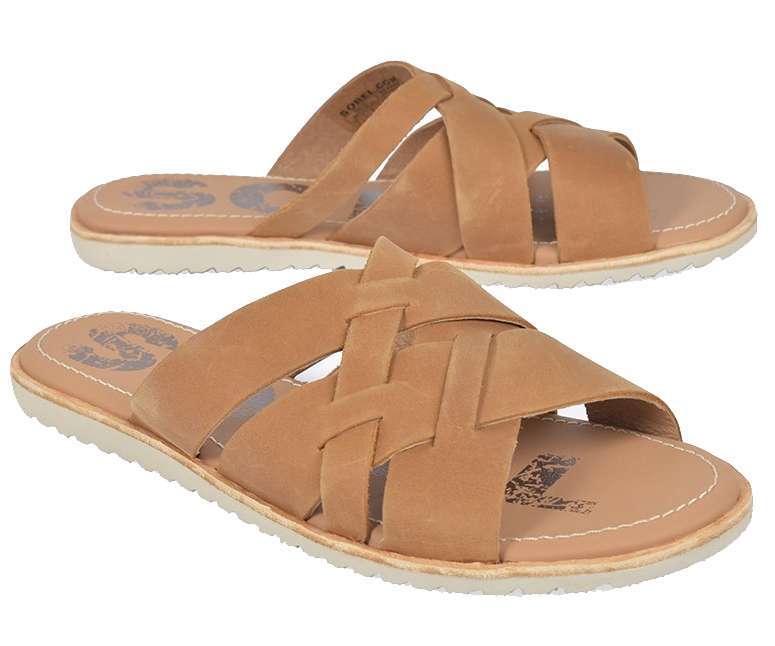 Sorel WOMEN'S ELLA™ SLIDE Camel Brown