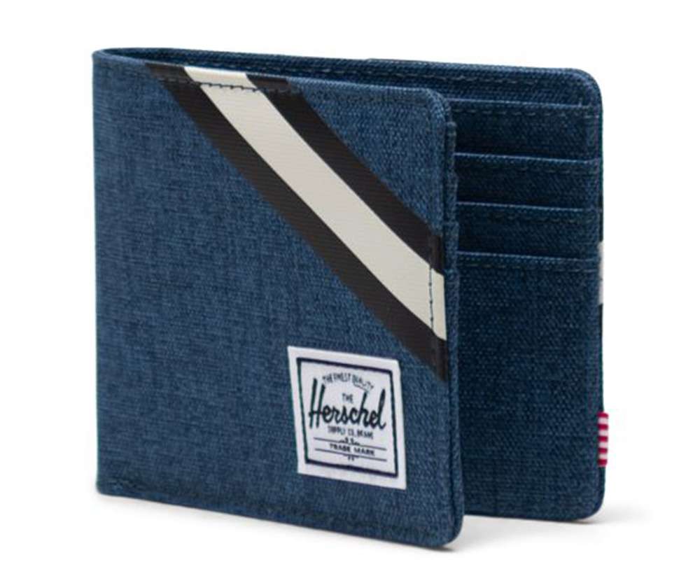 Herschel Roy+ Wallet #10363-05426(Ensign Blue Crosshatch)