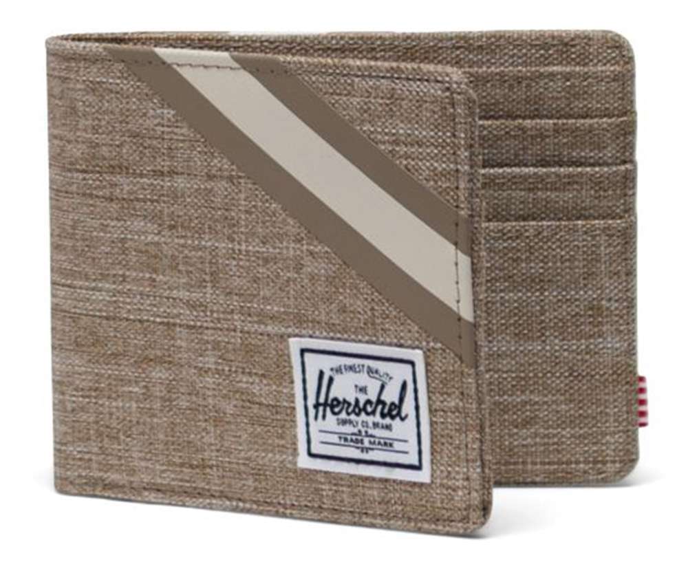 Herschel Roy+ Wallet #10363-05441(Tobacco Crosshatch)