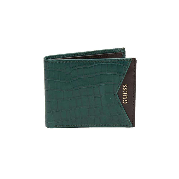 Guess Men's Leather Slim Bifold Wallet 