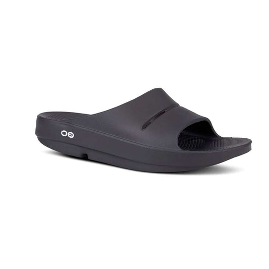 OOFOS Unisex Ooahh Slide Sandal - Black
