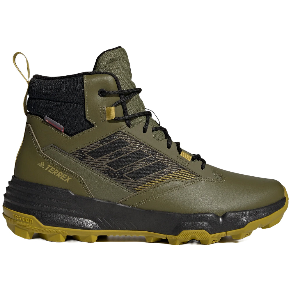 adidas Men's TERREX Unity Leather Mid COLD.RDY Hiking Boots – runnwalk